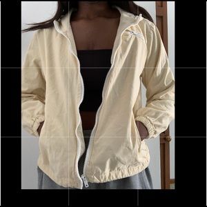 Yellow pastel jacket